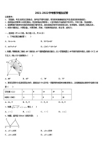 山东省枣庄市薛城区奚仲中学2022年中考五模数学试题含解析