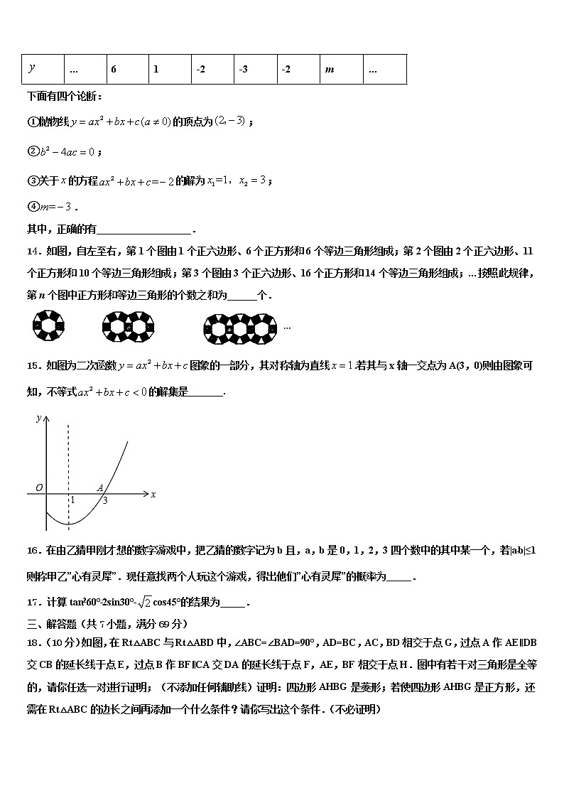 山西省汾阳市2022年中考数学考试模拟冲刺卷含解析03