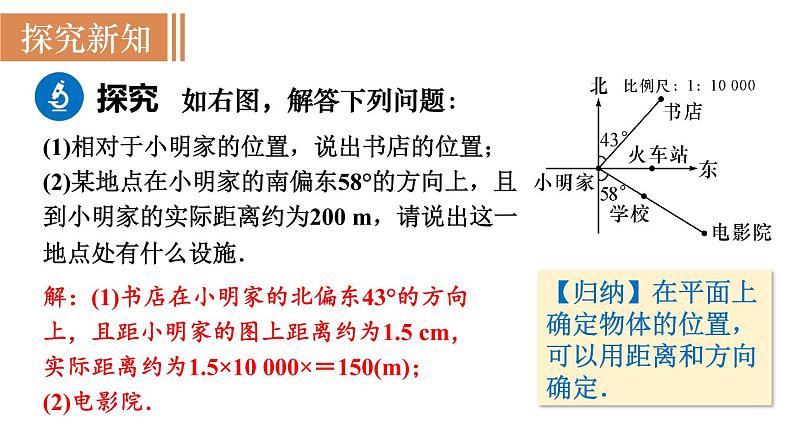 北师大版八年级数学上册课件 3.1　确定位置第4页