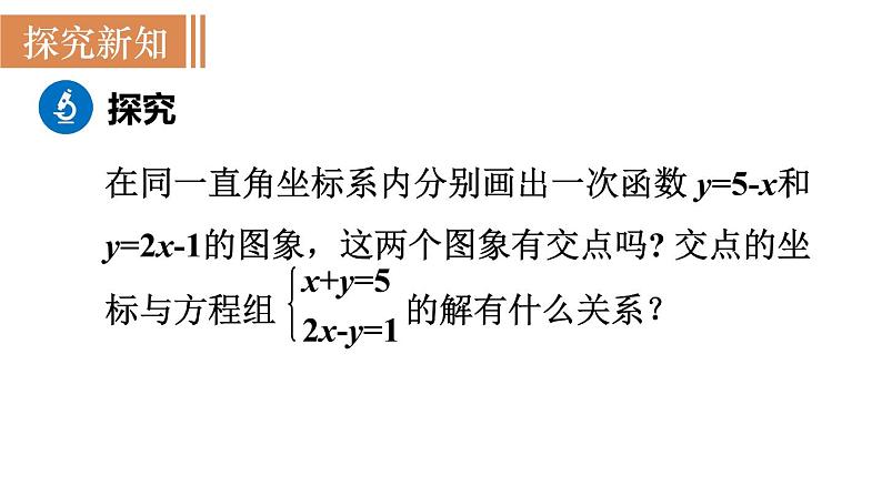 北师大版八年级数学上册课件 5.6　二元一次方程与一次函数05