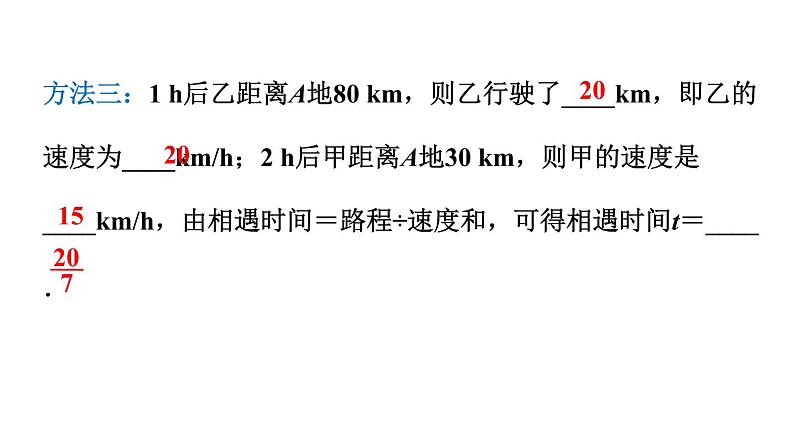 北师大版八年级数学上册课件 5.7　用二元一次方程组确定一次函数表达式08