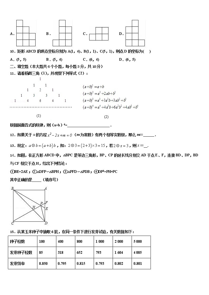陕西省蓝田县达标名校2021-2022学年中考冲刺卷数学试题含解析03