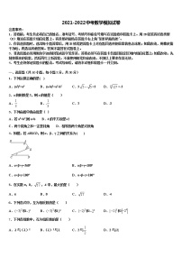 陕西省西安临潼区骊山初级中学2022年中考冲刺卷数学试题含解析