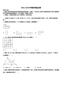 山西省阳泉市2021-2022学年中考数学五模试卷含解析