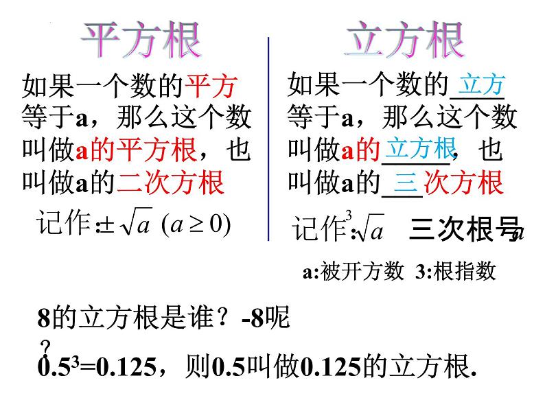 3.3 立方根 浙教版七年级数学上册课件05