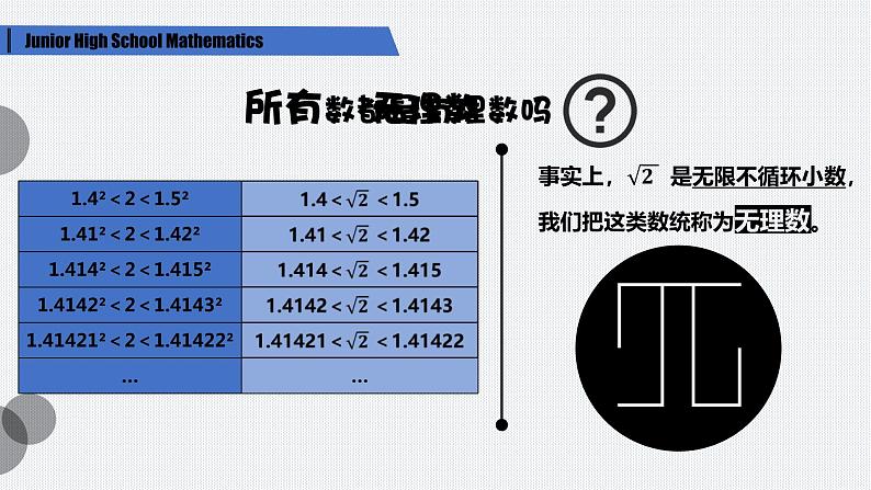 3.2 实数 浙教版七年级上册课件03