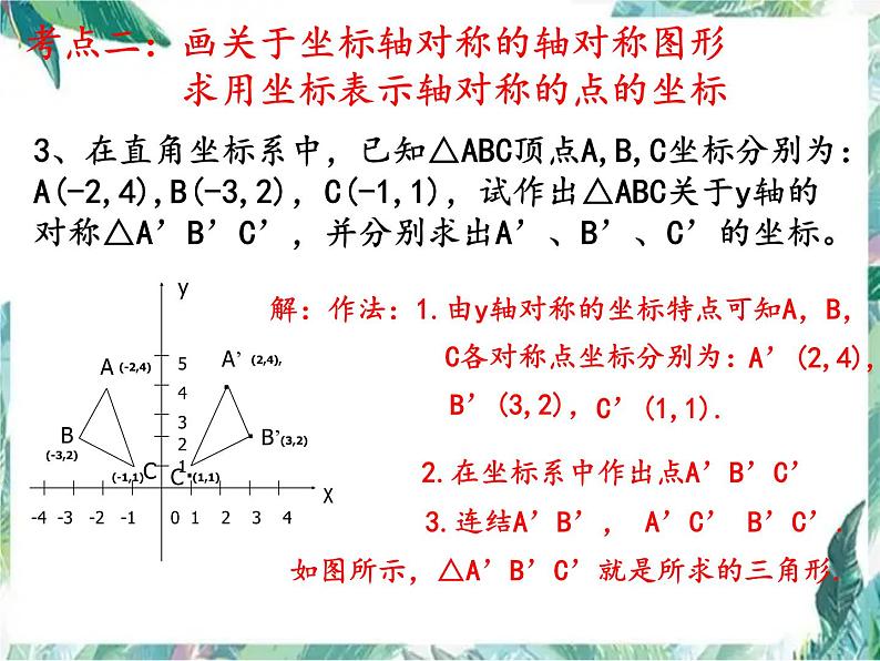 人教版数学八年级上册第十三章 轴对称复习课件第4页