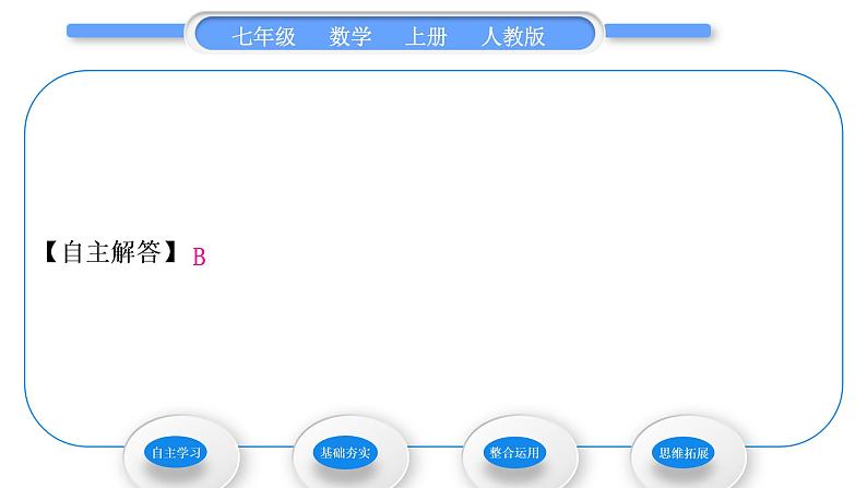人教版七年级数学上第四章几何图形初步4.1.1 立体图形与平面图形 第2课时　折叠、展开与从不同方向观察立体图形习题课件06