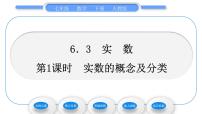 人教版七年级下册6.3 实数习题课件ppt