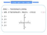 人教版七年级数学下第七章平面直角坐标系第七章中考重热点突破习题课件
