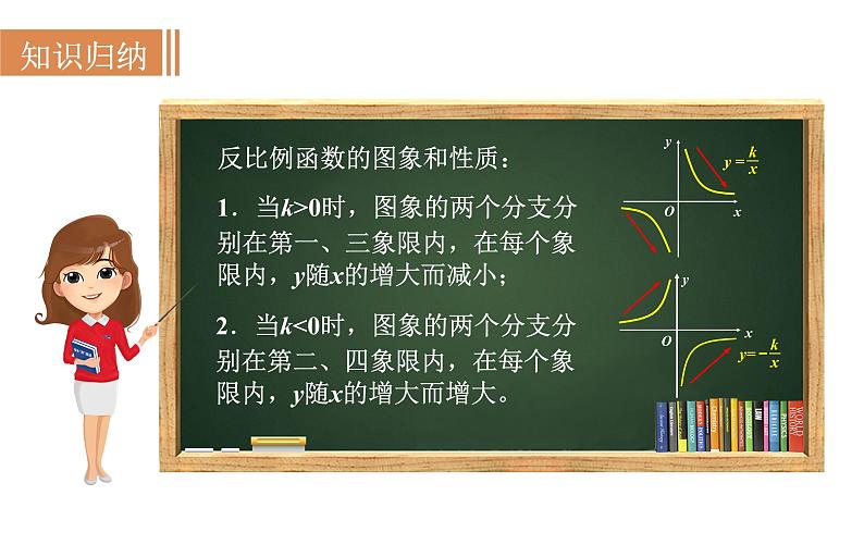 沪科版九年级数学上册课件 21.5.2 反比例函数的图象和性质(1)08