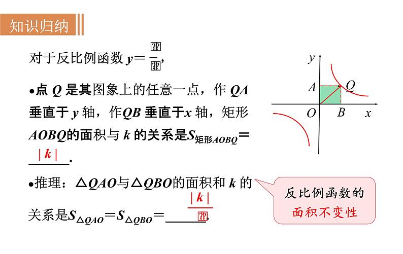 沪科版九年级数学上册课件 21.5.3 反比例函数的图象和性质(2)第8页