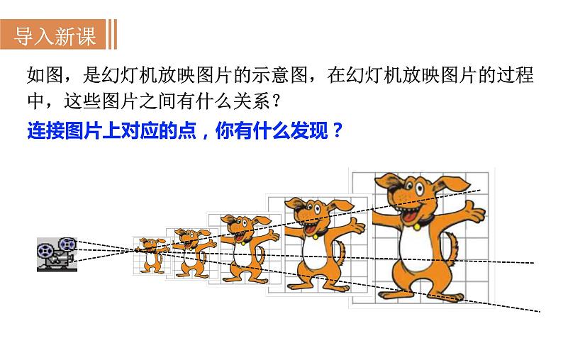 沪科版九年级数学上册课件 22.4  图形的位似变换第4页