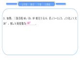 人教版七年级数学下第五章相交线与平行线第五章中考重热点突破习题课件