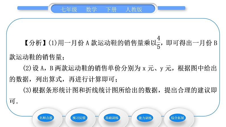 人教版七年级数学下第十章数据的收集、整理与描述10．3    课题学习   从数据谈节水习题课件04