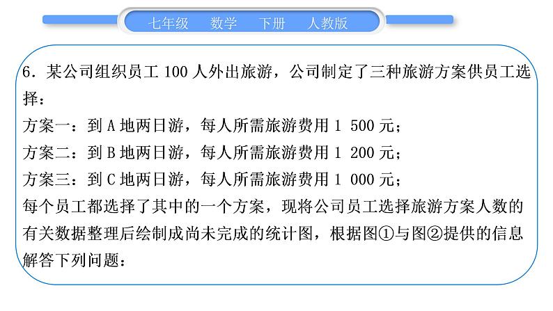 人教版七年级数学下第十章数据的收集、整理与描述第十章中考重热点突破习题课件第7页