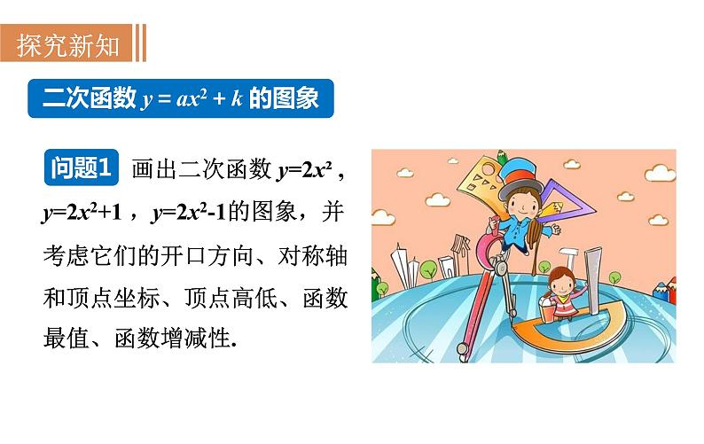 沪科版九年级数学上册课件 21.2.2 二次函数y＝ax2＋k的图象和性质03