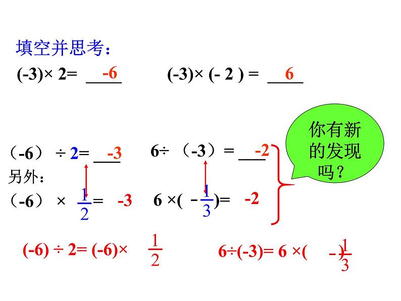 鲁教版（五四制））六年级上册《有理数的除法》课件04