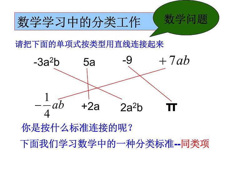 鲁教版（五四制））六年级上册《整式的加减》课件第5页