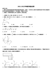 上海市宝山区淞谊中学2021-2022学年中考数学最后冲刺模拟试卷含解析