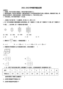 上海市浦东新区2022年中考数学模拟试题含解析