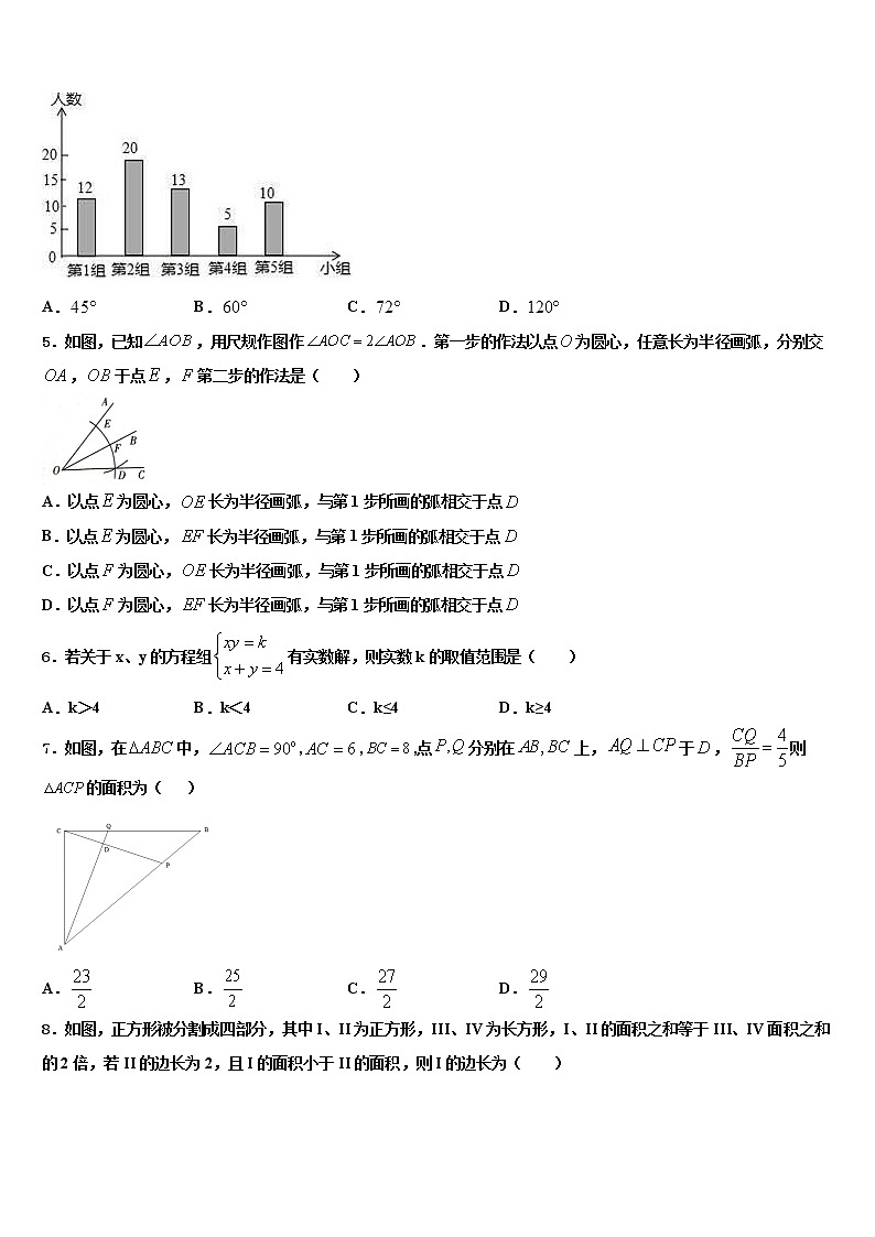 上海市长宁、金山区2022年中考数学考试模拟冲刺卷含解析02