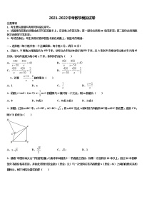 四川省巴中市恩阳区市级名校2021-2022学年中考数学押题试卷含解析