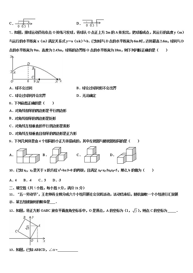 四川省成都七中重点名校2022年中考数学最后冲刺模拟试卷含解析02