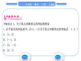 人教版九年级数学上第二十三章旋转23.2.3　关于原点对称的点的坐标习题课件