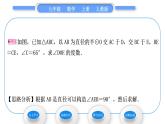 人教版九年级数学上第二十四章圆第1课时　周周角定理及推论习题课件