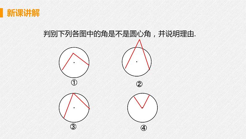 24.1.3 弧、弦、圆心角 课件 初中数学人教版九年级上册07