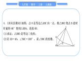 人教版九年级数学上第二十三章旋转基本功强化训练(六)　与旋转有关的计算习题课件