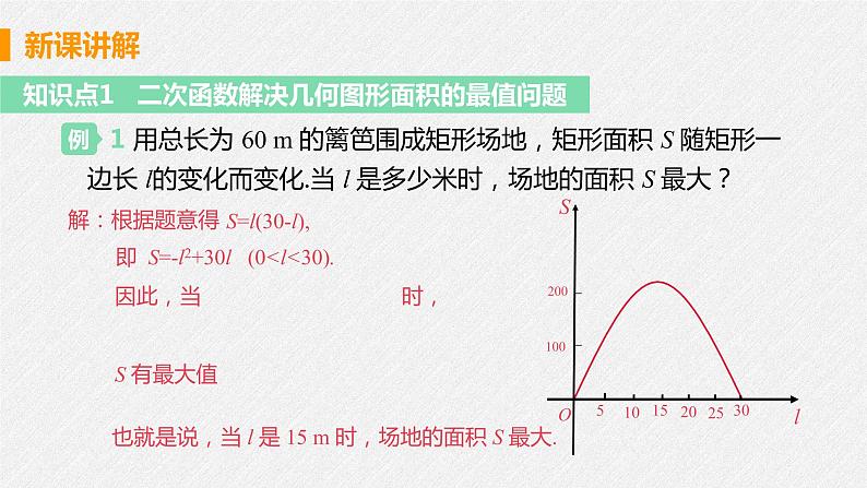 22.3 课时1 几何图形问题 课件 初中数学人教版九年级上册06