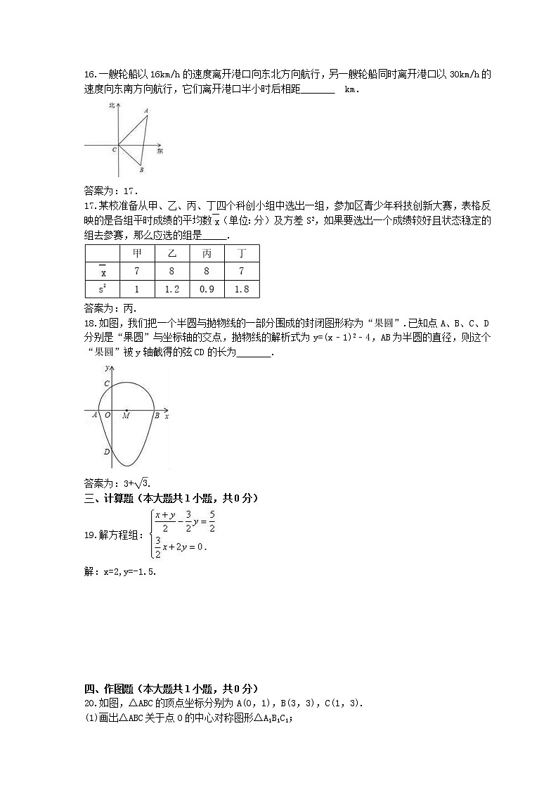 2023年广西柳州市城中区中考模拟练习试卷一(2份打包，教师版+原卷版)03