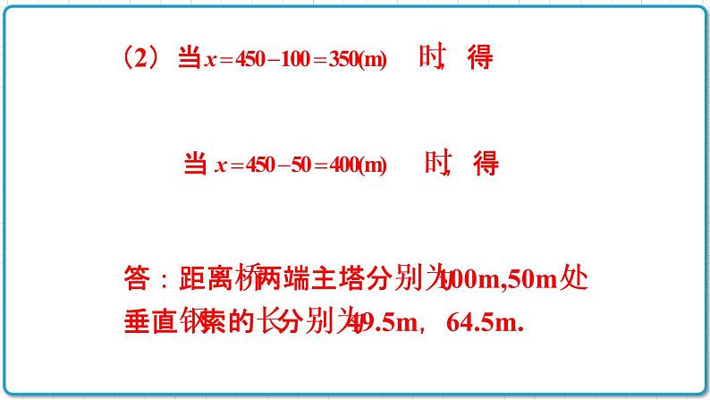 初中数学沪科版（2012）九年级上册 第二十一章 21.4.2 利用二次函数模型解决实物型抛物线问题 课件第5页