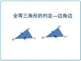 初中数学华东师大版（2012）八年级上册 第十三章 13.2.3 边角边 课件