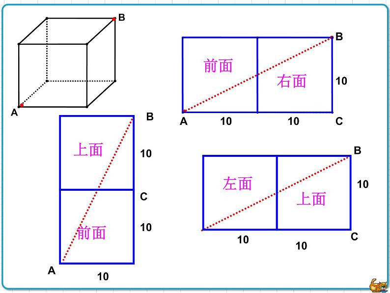 初中数学华东师大版（2012）八年级上册 第十四章 14.2.2 勾股定理的应用（2） 课件第7页