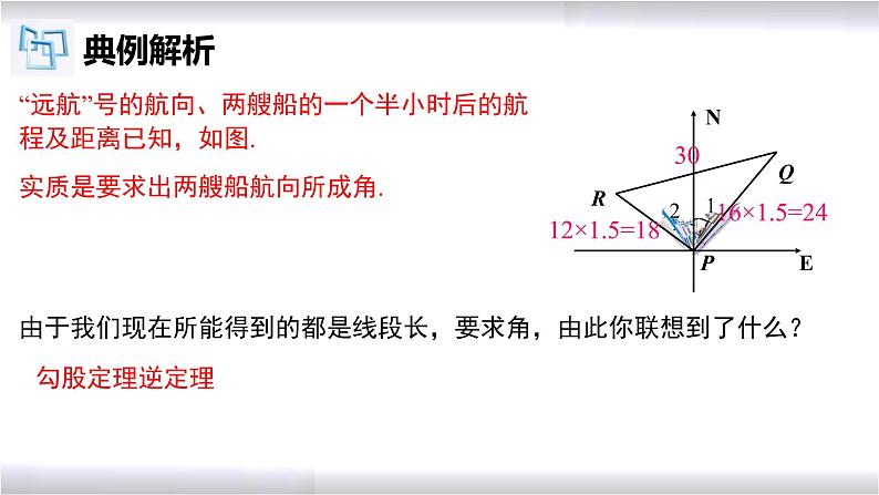 初中数学冀教版八年级上册 17.3 第5课时 勾股定理的逆定理的应用 课件07