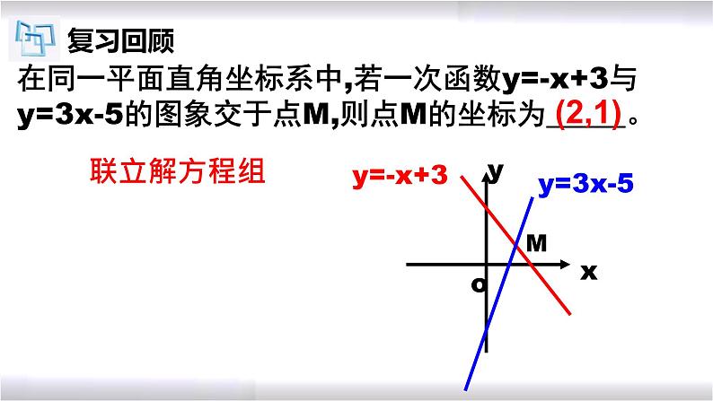 初中数学冀教版九年级上册 27.2 第3课时 反比例函数与一次函数的图象交点问题 课件04