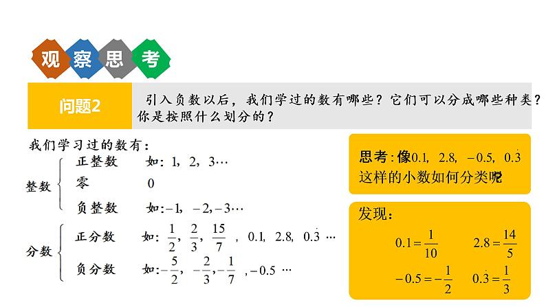 人教版七年级上册《有理数》教学课件04