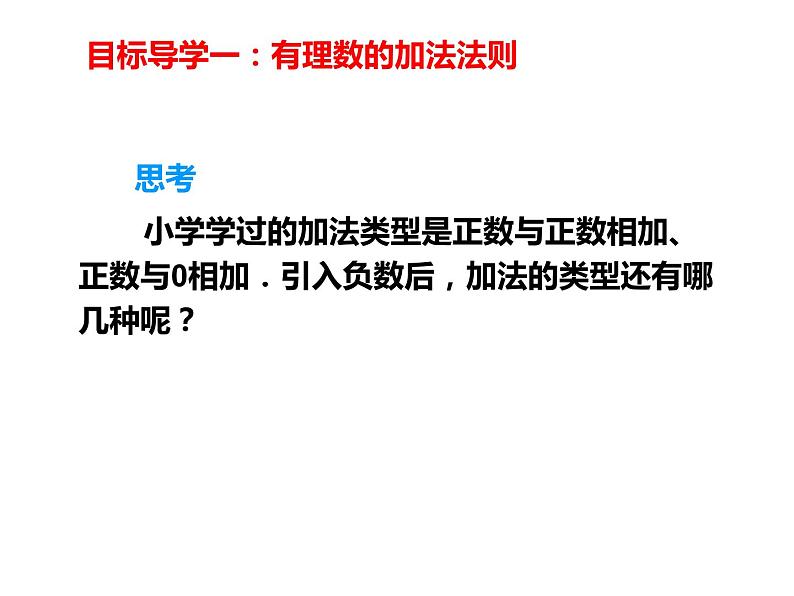 人教版七年级上册《有理数的加法》教学课件第3页