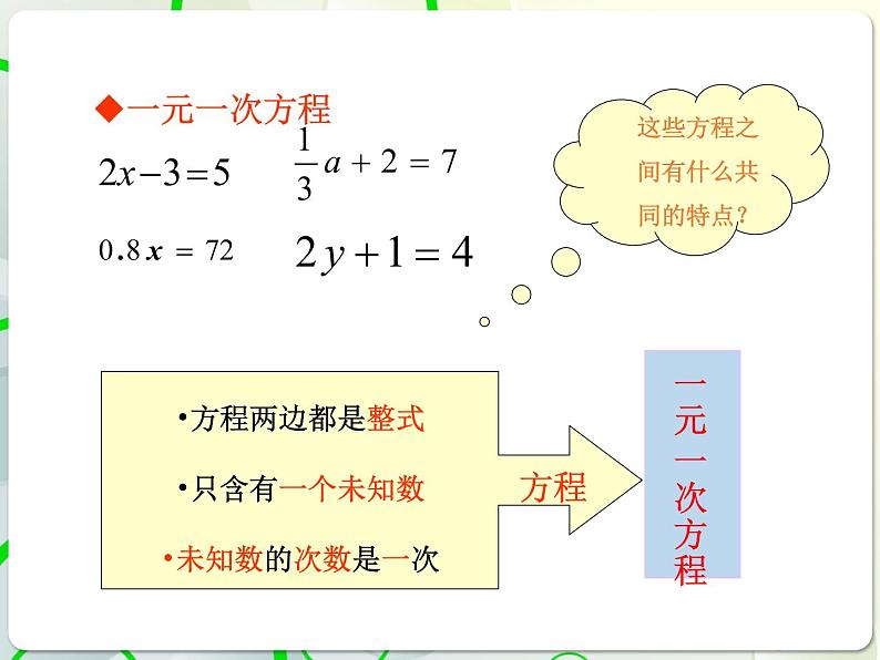 第7章 7.2一元一次方程 教学课件 初中数学青岛版七年级上册第5页