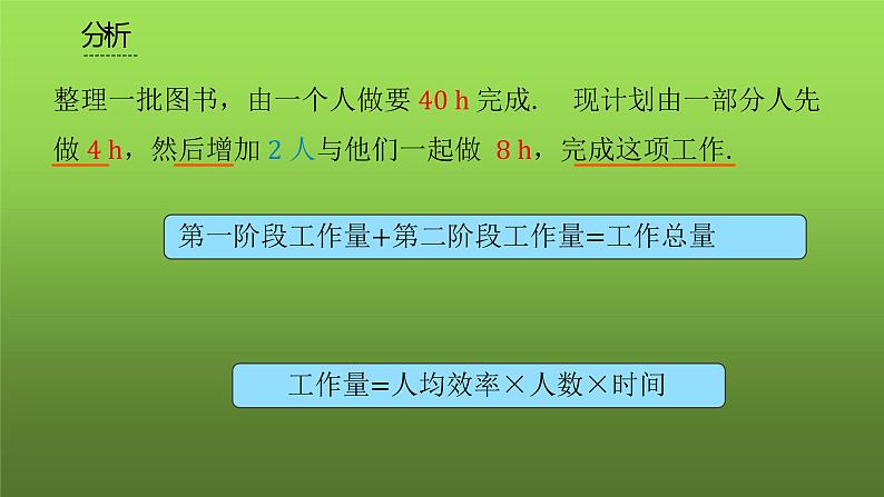 人教版七年级上册《实际问题与一元一次方程》课时2创新教学课件07