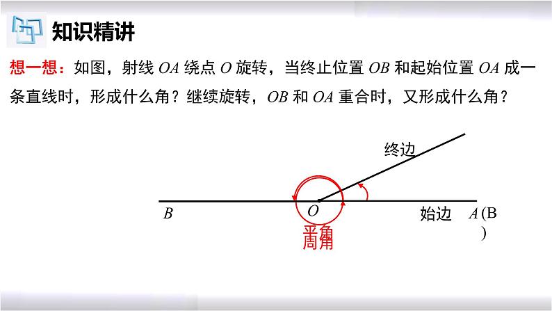 初中数学冀教版七年级上册 2.5 第1课时 角的认识 课件06