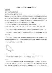 2022-2023人教版八年级数学上册重难题型全归纳及技巧提升专项精练 专题11.1 三角形 重难点题型11个（原卷+解析卷）