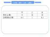 人教版九年级数学上第二十二章二次函数基本功强化训练(五)　二次函数的实际应用习题课件