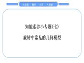 人教版九年级数学上第二十三章旋转知能素养小专题(七)　旋转中常见的几何模型习题课件