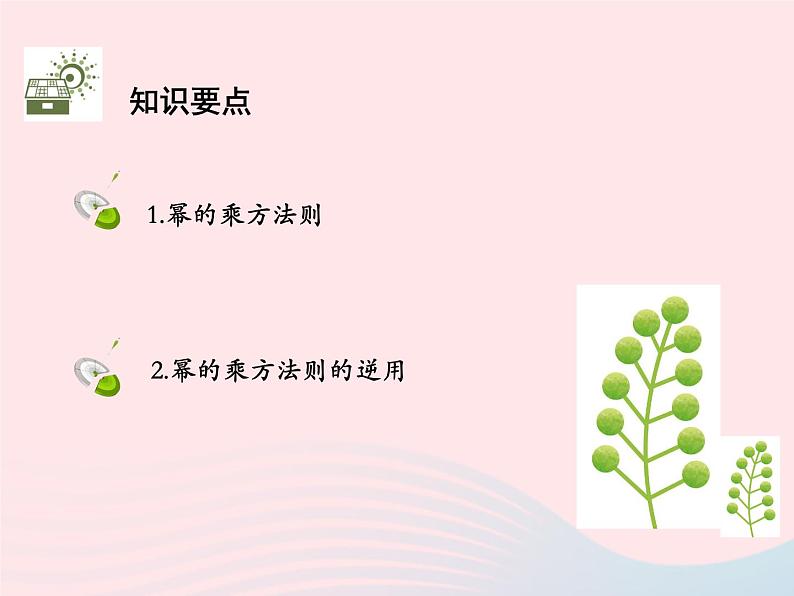 2022八年级数学上册第十四章整式的乘法与因式分解14.1整式的乘法14.1.2幂的乘方教学课件新版新人教版02