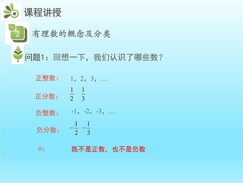 2022七年级数学上册第二章有理数及其运算2.1有理数课件（北师大版）第7页