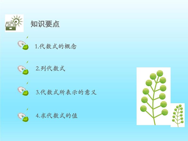 2022七年级数学上册第三章整式及其加减3.2代数式课件（北师大版）第2页